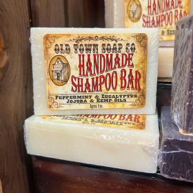 Peppermint Eucalyptus Jojoba & Hemp Seed Oil Shampoo Bar