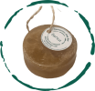 BeNat Restorative Natural Soap Bar with Loofah & Hang Cord - Exfoliating, Cleansing & Moisturizing Body Soap for All Skin Types, Sensitive & Dry Skin