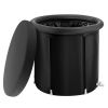 Ice Bath Tub, Cold Water Therapy Plunge Tub for Athletes, Portable Outdoor Ice Barrel Plunge Pool for Recovery