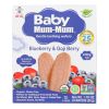 Baby Mum Mum Organic Baby Teeth Rice Rusk Organic Rice Snack With Blueberry And Goji Flavor - Case Of 6 - 1.76 Oz