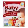 Baby Mum Mum Baby Teething Rice Rusk Apple And Pumpkin Flavored Rice Snack - Case Of 6 - 1.76 Oz