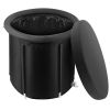 Ice Bath Tub, Cold Water Therapy Plunge Tub for Athletes, Portable Outdoor Ice Barrel Plunge Pool for Recovery