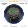 EMS Foot Massage Pad Electric Stimulator Massager Unit Rechargeable Leg Reshaping Muscle Pain Relax