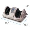 Premium Foot Massager with Remote Control – Deep Kneading and Rolling Massage for Feet, Ankles, Calves, and Legs – Pain Relief & Circulation Boost