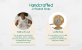 BeNat Restorative Natural Soap Bar with Loofah & Hang Cord - Exfoliating, Cleansing & Moisturizing Body Soap for All Skin Types, Sensitive & Dry Skin
