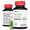 Misspep Moringa Leaf Powder Capsules - 8000mg 10:1 Pure Extract, Vegan, Non-GMO, Gluten-Free Superfood Healthcare Supplement for Energy