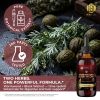 Wormwood & Black Walnut Tincture Liquid Extract – Extra Strength Liver Health & Detox Support, 2 fl oz