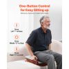 Electric Seat Assist Lifting Cushion, 200lb Capacity, up to 34° Chair Lift Assist Device, with One-Button Control & Dual Power Options