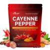 Chili pepper softgel supplement to support leg vein, heart, and vascular health. Contains vitamins C, D3, and K2, as well as extracts of grape seed