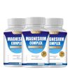 MAGNESIUM COMPLEX Wellness Capsules With Malate & Glycinate And 8 ELEMENTAL MAGNESIUM, Supports Health 90 Capsules, Dietary Supplement.