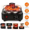 Fast Heating Hookah Coal Heater 500W - 5 Temperature Gears, Safe Thermostat Design, Rust-Resistant Stainless Steel