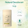 All-Natural Deodorants for Kids & Teens. 24-Hour Odor Protection, Hypoallergenic Stick Aluminum-Free Deodorant