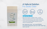 All-Natural Deodorants for Kids & Teens. 24-Hour Odor Protection, Hypoallergenic Stick Aluminum-Free Deodorant