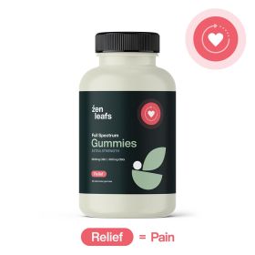 Full Spectrum CBD + CBG Gummies for Pain (Dosages: 3600mg, Benefit: Relif)