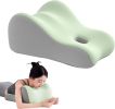 Intimacy Support Wedge Pillow for Couples, Memory Foam Positioning Cushion for Back, Neck & Waist Pain Relief with Washable Cover