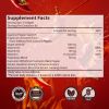 Chili pepper softgel supplement to support leg vein, heart, and vascular health. Contains vitamins C, D3, and K2, as well as extracts of grape seed