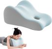 Intimacy Support Wedge Pillow for Couples, Memory Foam Positioning Cushion for Back, Neck & Waist Pain Relief with Washable Cover