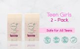 All-Natural Deodorants for Kids & Teens. 24-Hour Odor Protection, Hypoallergenic Stick Aluminum-Free Deodorant