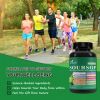 Soursop supplement containing 20 herbal extracts including seaweed, lion's mane mushroom, turmeric, black seed oil, oregano, and mullein