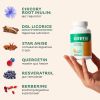 Gastrointestinal health soothing dietary supplement, helping to improve intestinal leakage, regulate digestive function