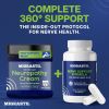 Powerful nerve-soothing and repairing cream, suitable for feet, legs and hands. Vegan formula, cruelty-free, non-greasy